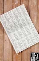 Daily Newspaper - TinyFrockShop.com