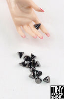 Mini Metal Punk Cone Rivets - 3 Sizes - Tiny Frock Shop