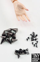 Mini Metal Punk Cone Rivets - 3 Sizes - Tiny Frock Shop