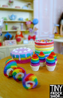 12" Fashion Doll Deluxe Rainbow Set by Littlest Sweet Shop for TFS