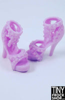 12" Fashion Doll Dripping Gem Heels - Tiny Frock Shop