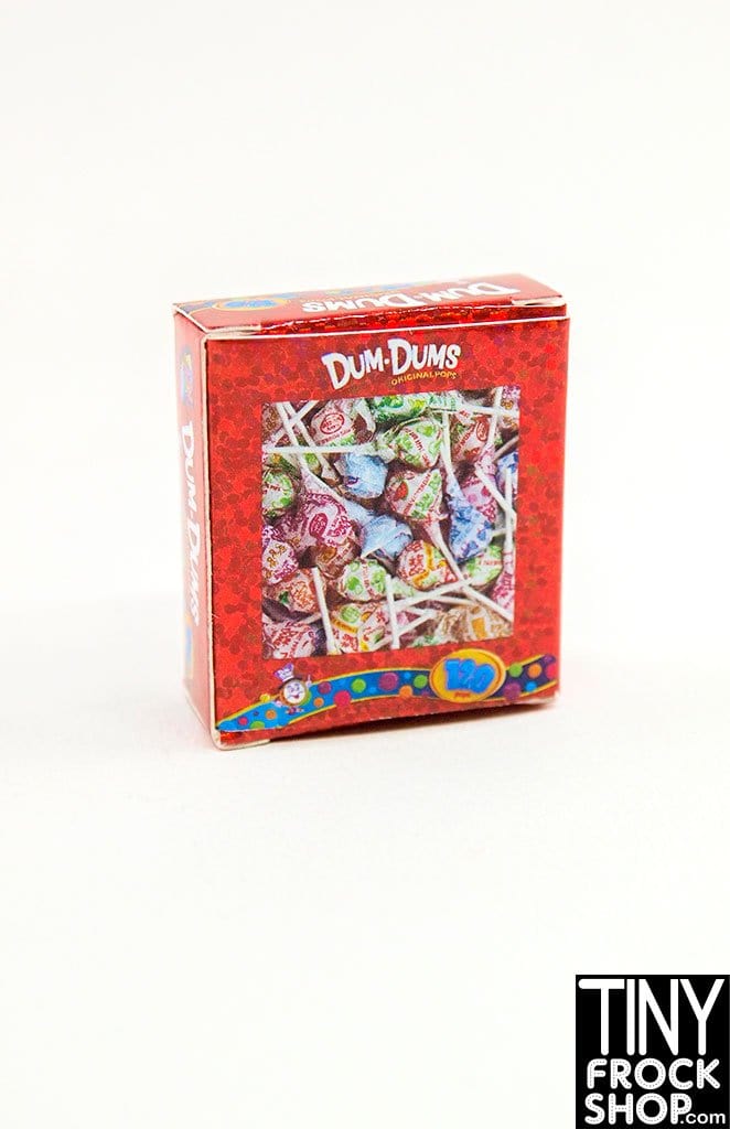Zuru Mini Brands Dum Dums Hologram Box Of 120 Lollipops - Rare