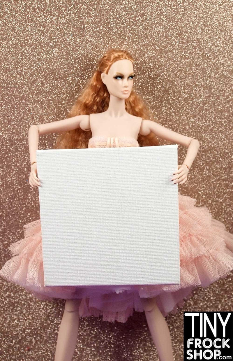 Barbie Blank Flat Art Canvases - Tiny Frock Shop
