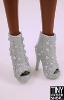 12 inch Fashion Doll Gemstone Bootie Heels - Tiny Frock Shop