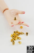 Mini Metal Punk Cone Rivets - 3 Sizes - Tiny Frock Shop
