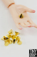 Mini Metal Punk Cone Rivets - 3 Sizes - Tiny Frock Shop