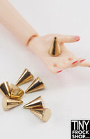 Mini Metal Punk Cone Rivets - 3 Sizes - Tiny Frock Shop