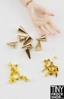 Mini Metal Punk Cone Rivets - 3 Sizes - Tiny Frock Shop