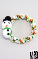 12" Fashion Doll Christmas Snowman Wreaths By Ash Decker - 4 Styles