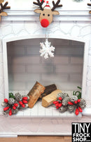 12" Fashion Doll Hearth Decor Set of 2 - 2 Styles