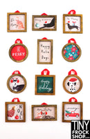 12" Fashion Doll Holiday Cheer Pictures - Many Styles