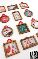 12" Fashion Doll Holiday Cheer Pictures - Many Styles