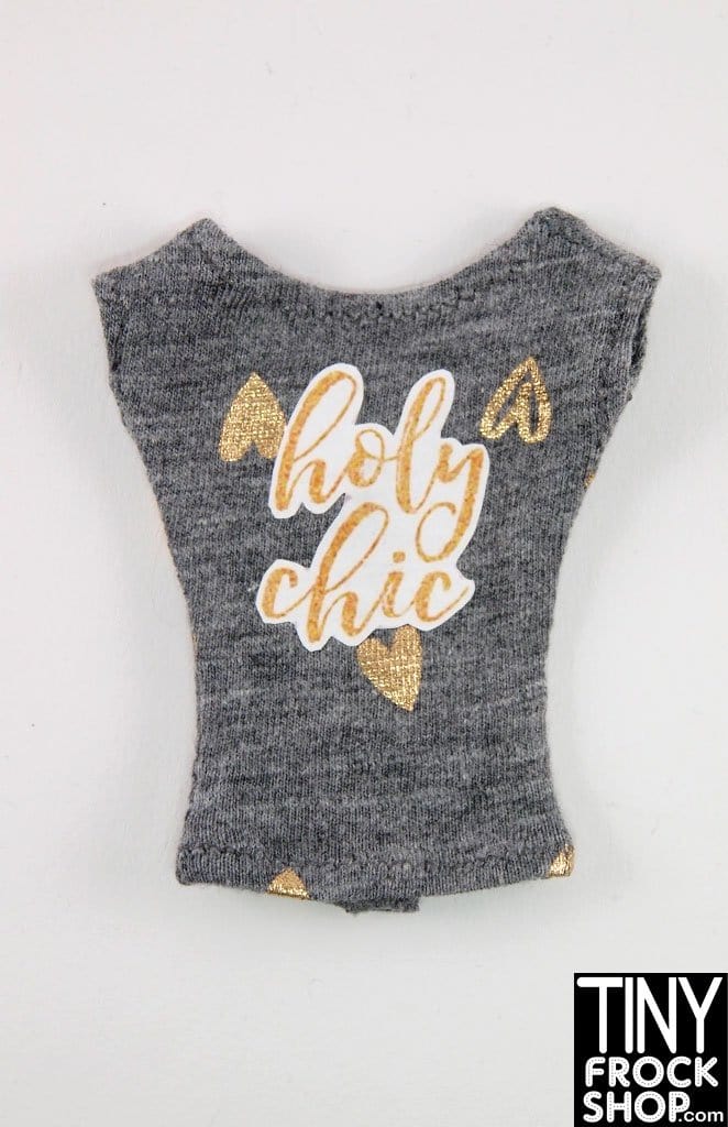 12" Fashion Doll Holy Chic Tee by Copious Spare Time for TFS