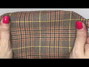 12" Fashion Doll Glen Plaid Fabric - More Styles