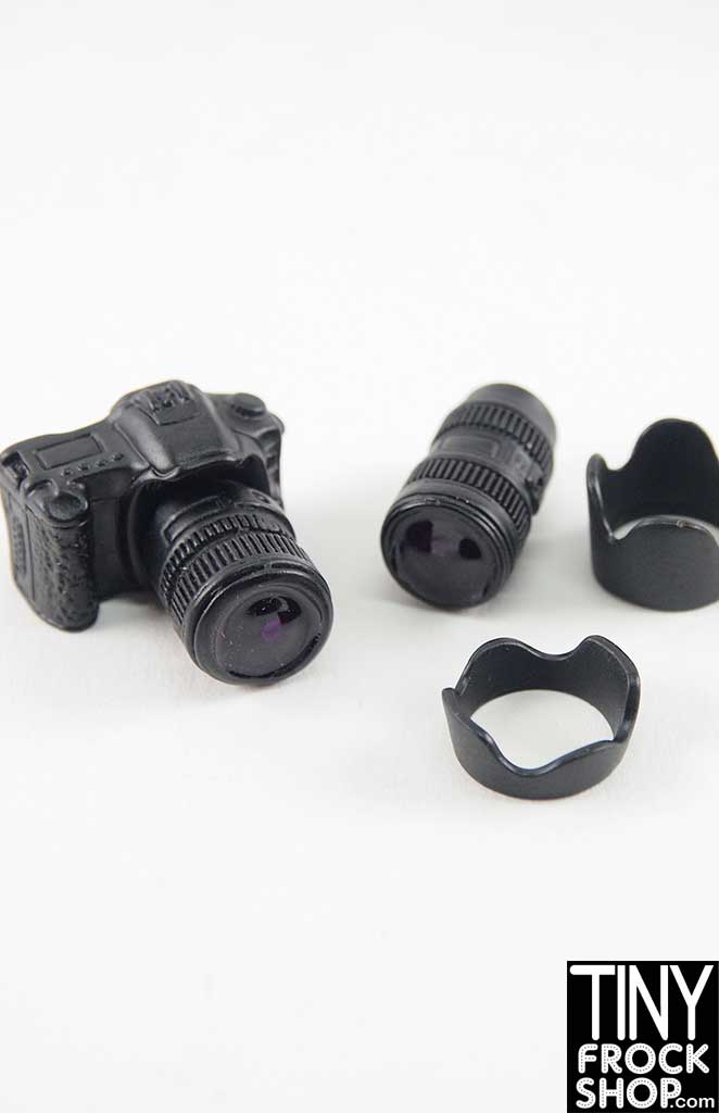 Integrity Convention Metal Interchangeable Black Camera with Lenses - TinyFrockShop.com