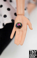 6mm - Round Dome Faux Buttons - Pack of 12 - More Colors! - Tiny Frock Shop