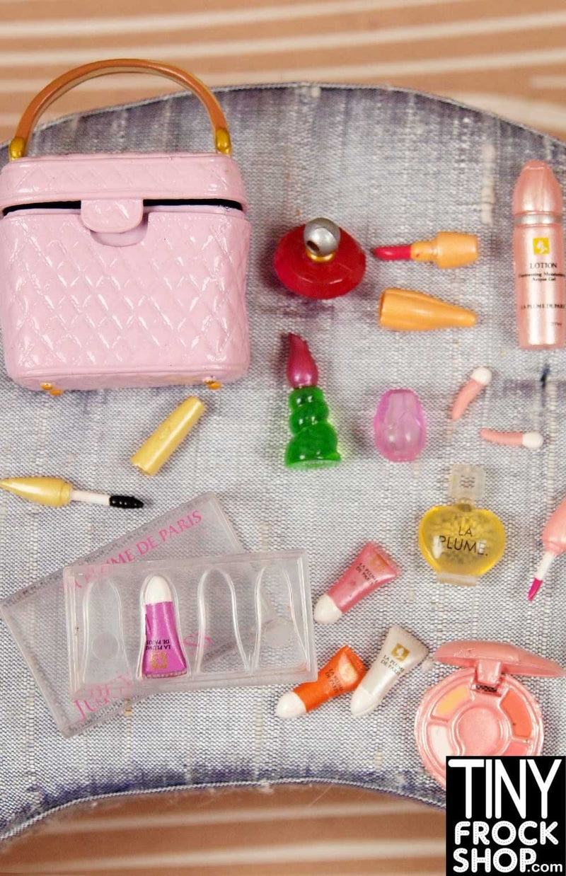 Barbie Re-Ment 12 Piece La Plume Cosmetic Set - Tiny Frock Shop