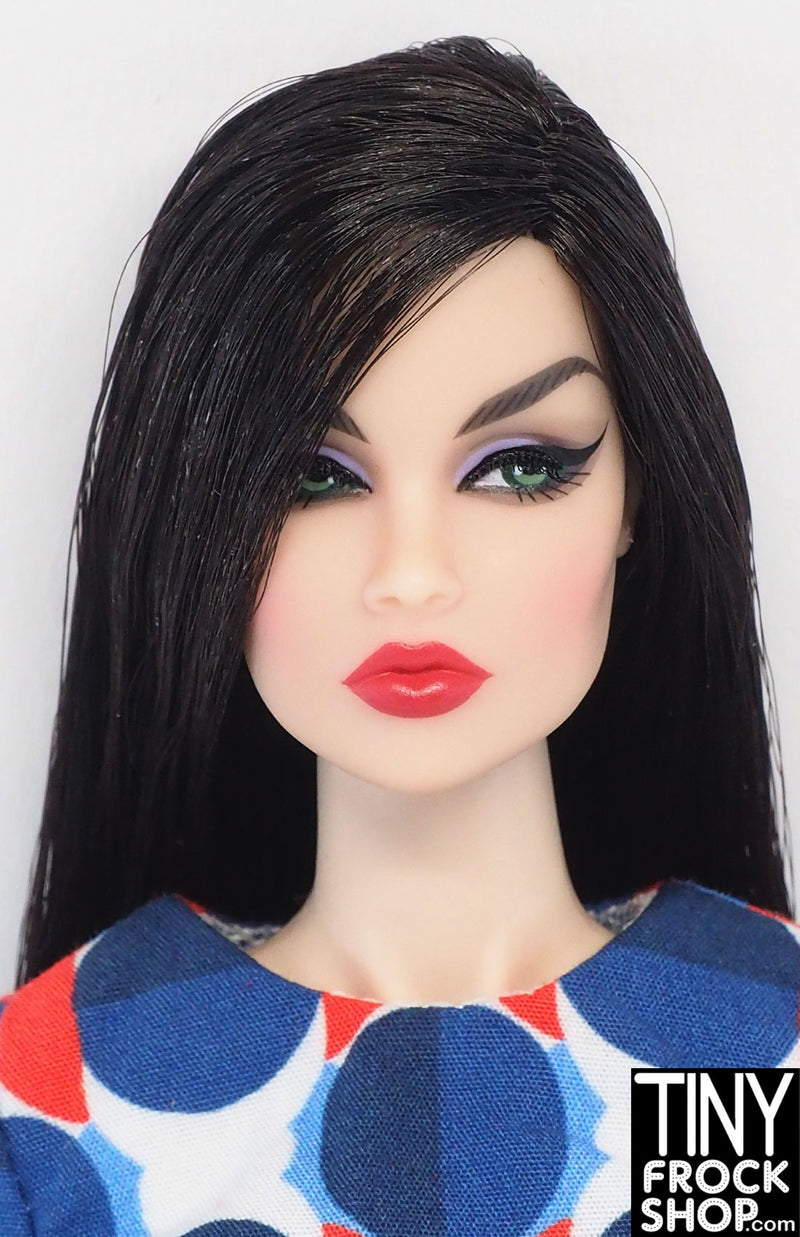 Custom Reroot Long Left Side Part on Your Doll By Customfashiondolls