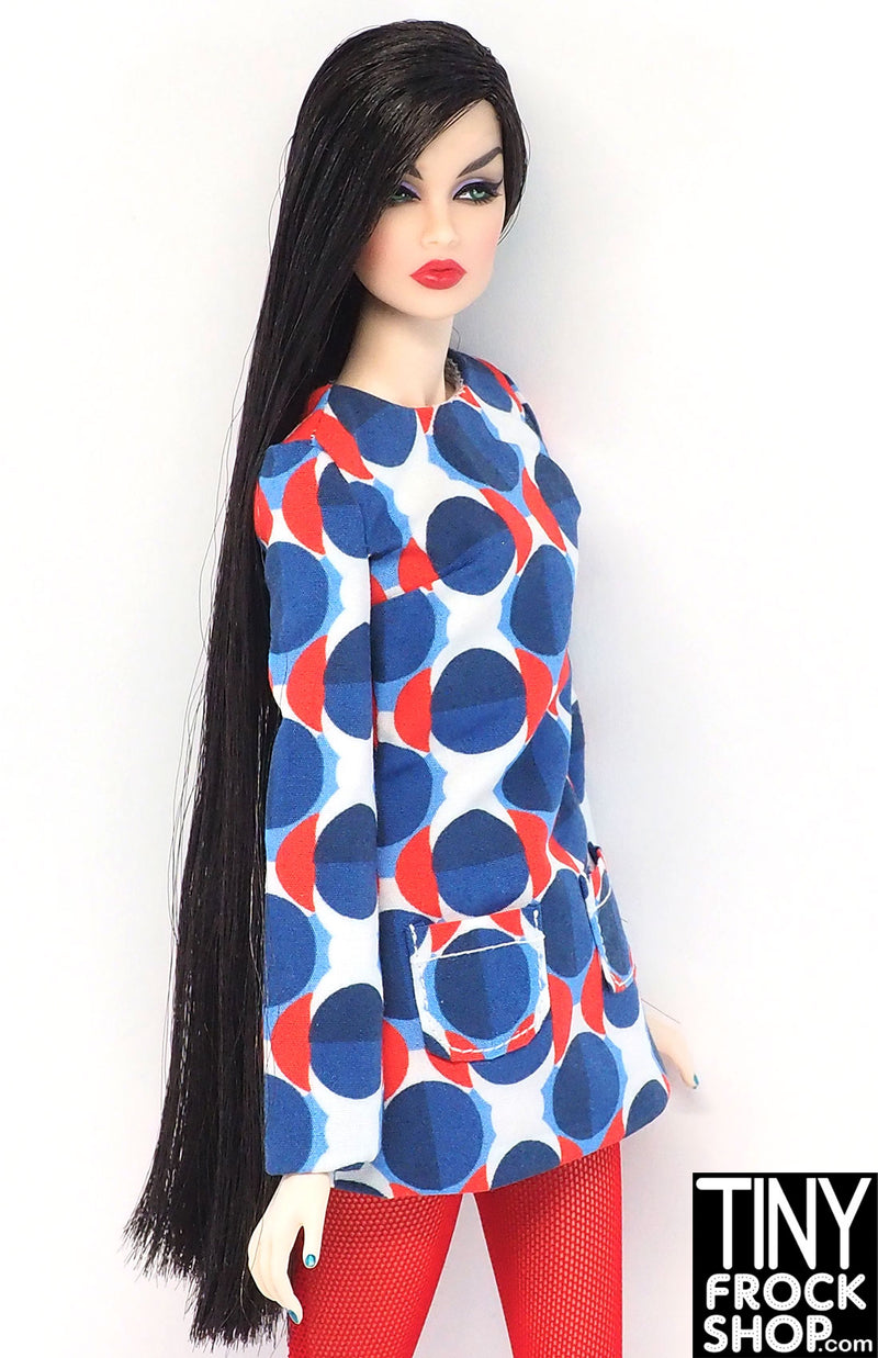 Custom Reroot Long Left Side Part on Your Doll By Customfashiondolls