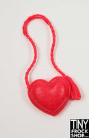 12 Inch Fashion Doll Long Strap Valentine's Heart Bag - TinyFrockShop.com