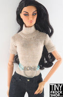 12" Fashion Doll Love Blue String Belt by Pam Maness