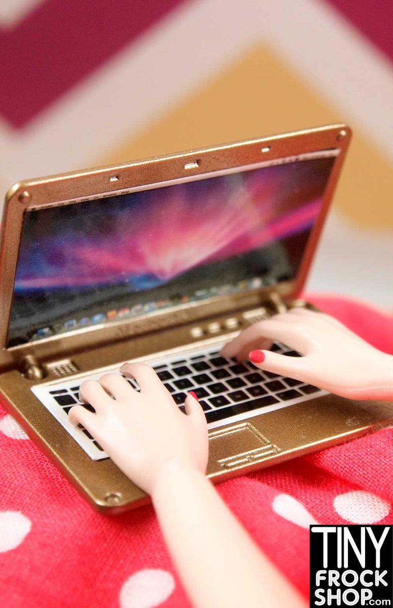 Barbie Sized Laptop Computer - TinyFrockShop.com