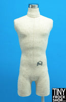 12" - 13" Homme Male Size Dress Form Mannequin by Mini's House
