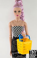 Zuru Mini Brands Yellow And Blue Wheelie Basket