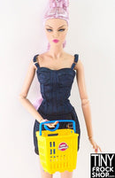 Zuru Mini Brands Yellow And Blue Wheelie Basket