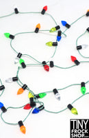 12" Fashion Doll Mini Faux Christmas Lights