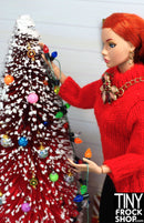12" Fashion Doll Mini Faux Christmas Lights