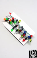12" Fashion Doll Mini Faux Christmas Lights