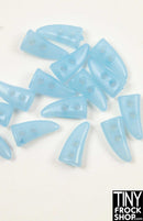 Barbie Sized 10mm Long Mini Faux Horn Buttons- 4 pc - TinyFrockShop.com