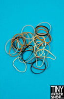 12" Fashion Doll Mini Rubber Bands Set of 10