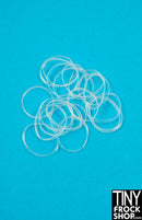 12" Fashion Doll Mini Rubber Bands Set of 10