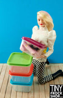 12 Inch Fashion Doll Colored Top Storage Box - TinyFrockShop.com