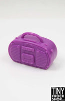 12" Fashion Doll Modern Purple Boombox - Tiny Frock Shop