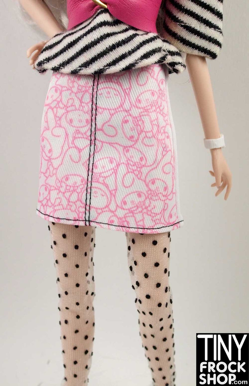 Barbie FRK69 My Melody Graphic Pencil Skirt - TinyFrockShop.com