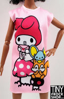 12 Inch Fashion Doll My Melody Sanrio Tee Dress - TinyFrockShop.com