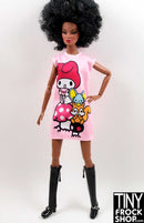 12 Inch Fashion Doll My Melody Sanrio Tee Dress - TinyFrockShop.com
