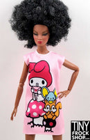 12 Inch Fashion Doll My Melody Sanrio Tee Dress - TinyFrockShop.com