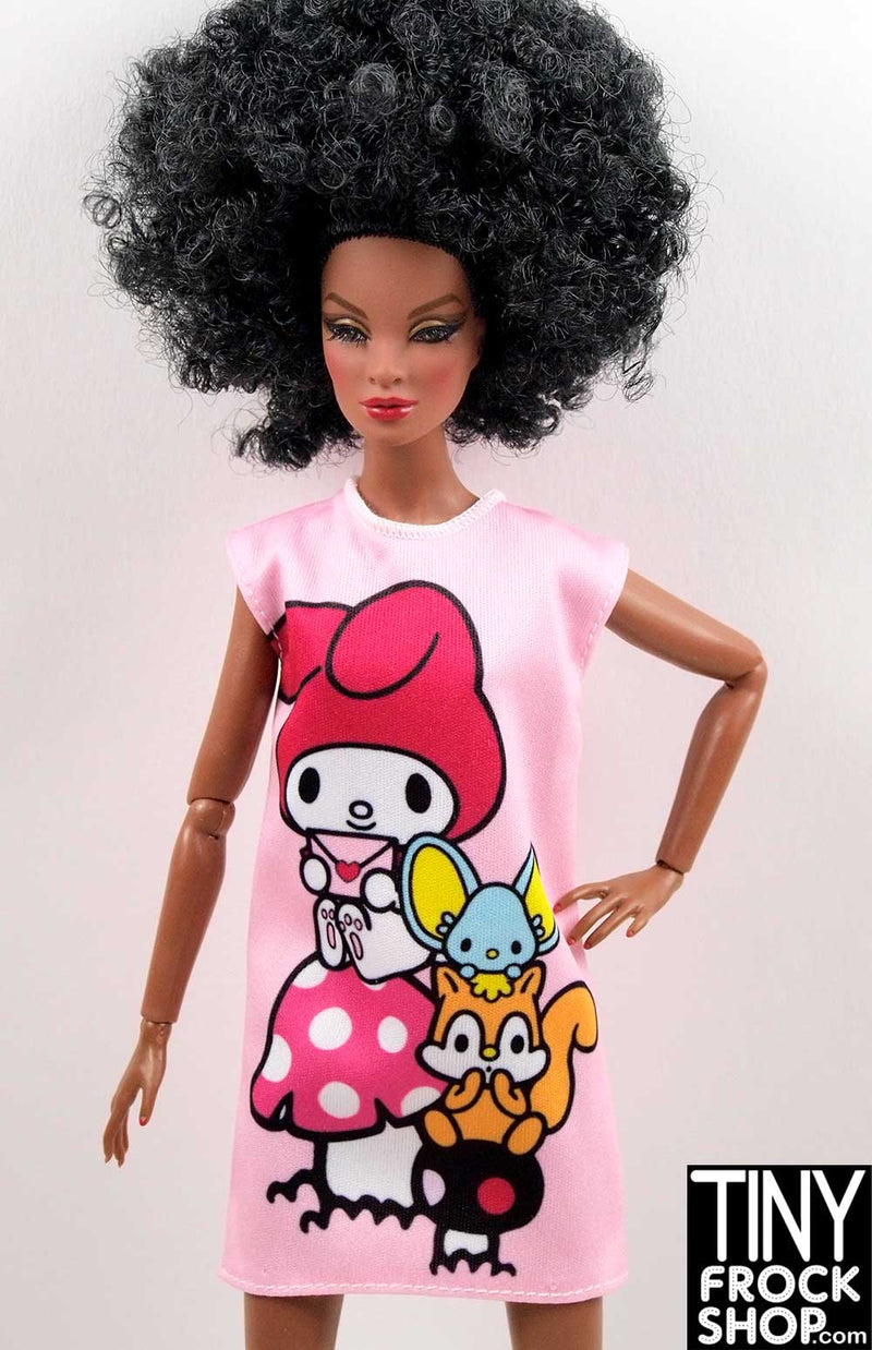 Barbie My Melody Sanrio Tee Dress - TinyFrockShop.com