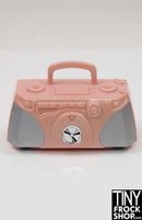 12" Fashion Doll Pale Pink Modern Boombox Neo Modern Boomboxes - TinyFrockShop.com