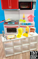 12" Fashion Doll Neon Fun Breakfast Set