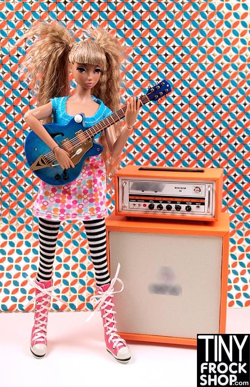 Barbie Orange Double Amp - TinyFrockShop.com