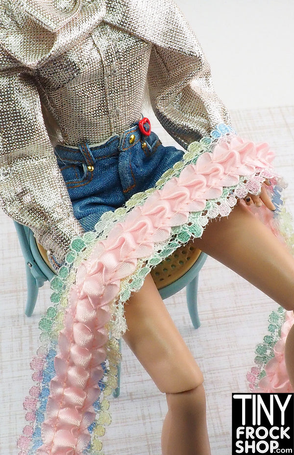 No. 3 Nylon Invisible Zipper Diy Doll Clothes Lace Edge - Temu