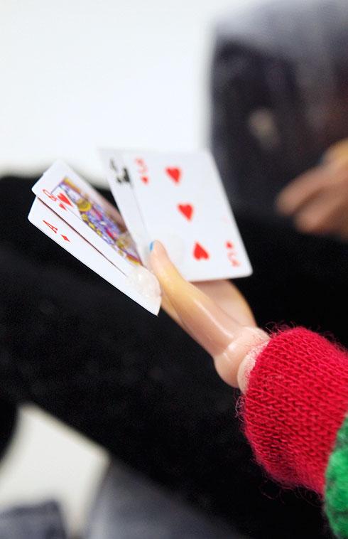 12" Fashion Doll Mini Playing Cards
