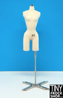 11.5" Poppy Parker Size Dress or Leg Form Mannequin by Mini's House