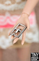 11mm - Mini Metal Rectangle Center Bar Buckle with Prong - More Colors - TinyFrockShop.com
