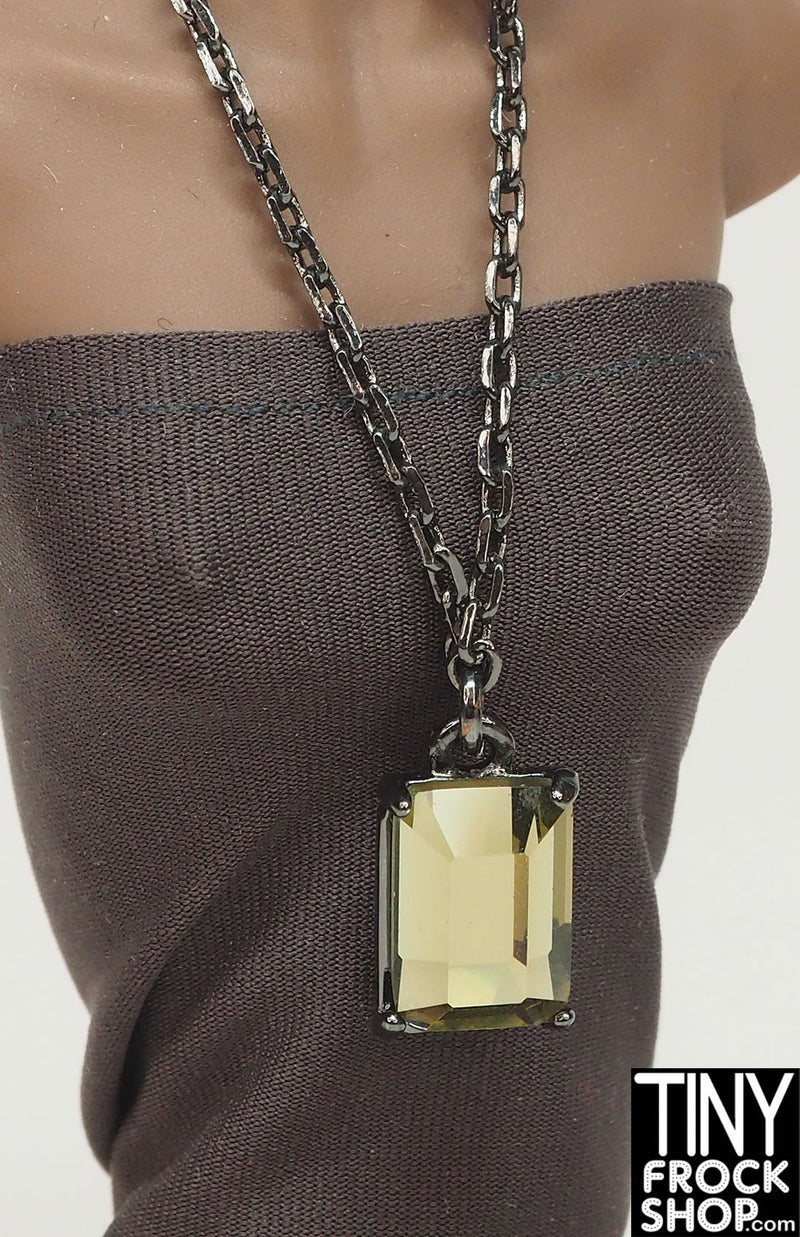 12" Fashion Doll Rectangle Pendant by Pam Maness - Two Colorways!